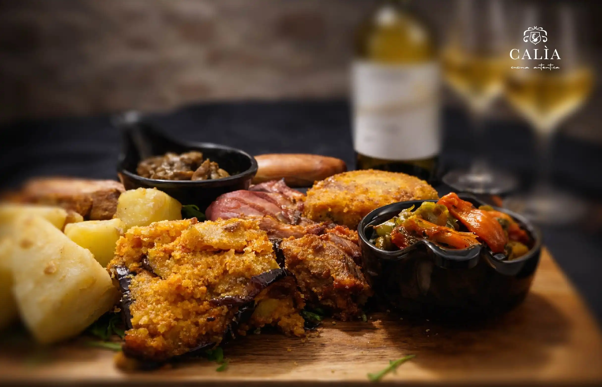 Antipasto di benvenuto di Calìa